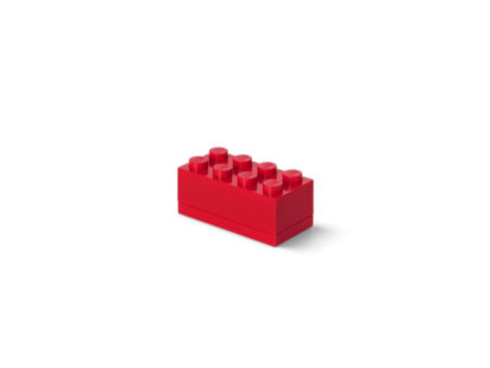 LEGO Boîte à snack MINI BOX 8, 110 ml, rouge
