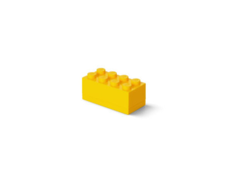 LEGO Boîte à snack MINI BOX 8, 110 ml, jaune