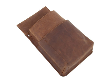 PRIDE&SOUL Sac ceinture pour portefeuille de serveur, brun