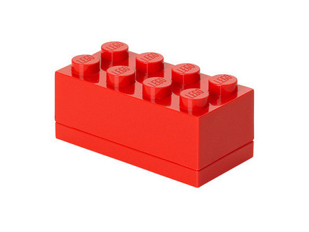 LEGO Boîte à snack MINI BOX 8, 110 ml, blanc