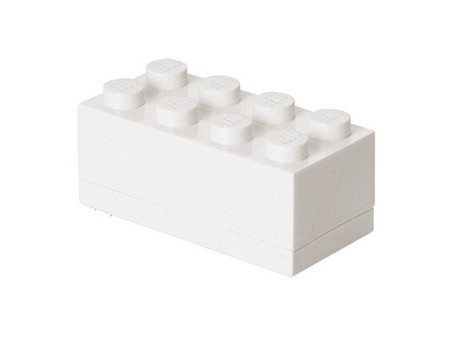 LEGO Boîte à snack MINI BOX 8, 110 ml, blanc