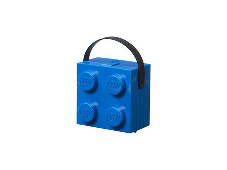LEGO Boîte à goûter avec poignée, lavande