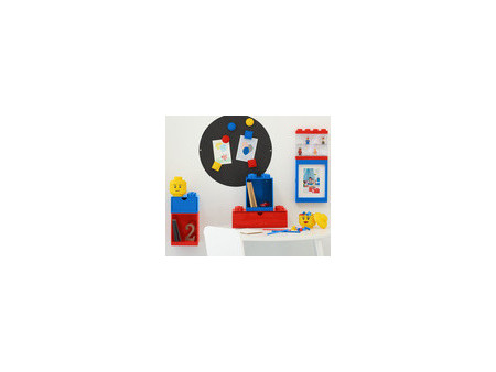 LEGO Boîte en forme de tête STORAGE HEAD SILLY, S, 2L, jaune