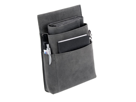 PRIDE&SOUL Sac ceinture pour portefeuille de serveur, gris