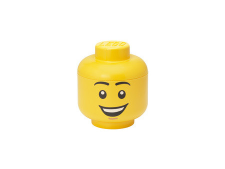 LEGO Mini-boîte en forme de tête STORAGE HEAD HAPPY BOY