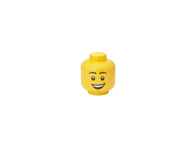 LEGO Mini-boîte en forme de tête STORAGE HEAD HAPPY BOY