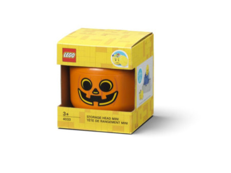 LEGO Mini-boîte en forme de tête STORAGE HEAD PUMPKIN