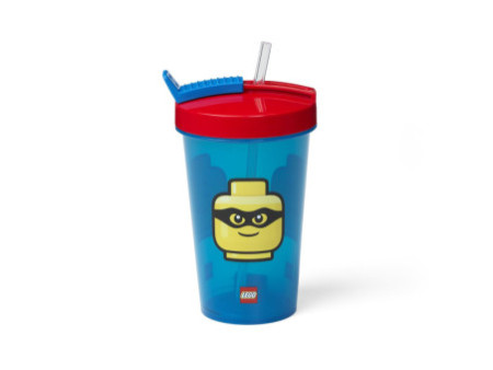 LEGO Gobelet avec paille ICONIC, 0,5 litre