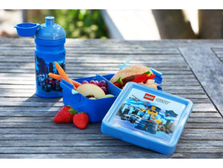 LEGO Boîte à goûter LUNCH BOX CITY, bleu
