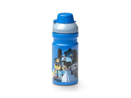 LEGO Gourde CITY, 390 ml, bleu