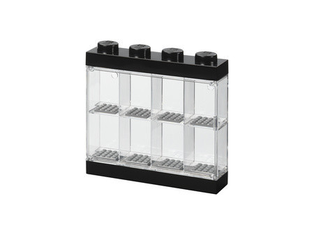 LEGO Vitrine pour figurines DISPLAY CASE 8, rouge