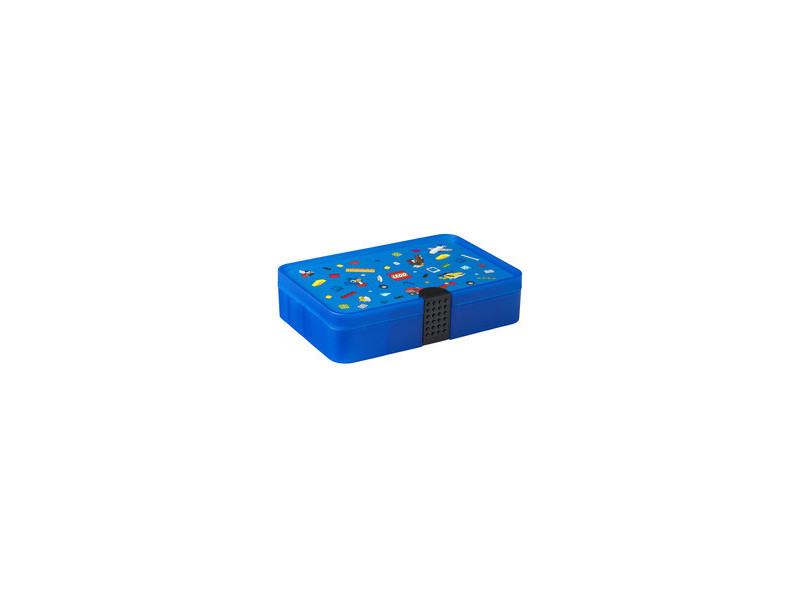 LEGO Boîte de tri SORTING BOX, bleu translucide