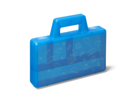 LEGO Mallette de tri SORTING CASE TO GO, bleu translucide