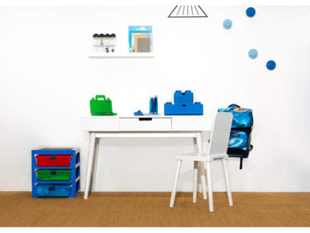 LEGO Module de classement 3-DRAWER STORAGE RACK, bleu