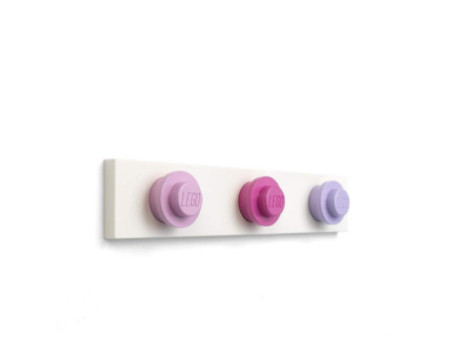 LEGO Portemanteau WALL HANGER RACK, rose pâle/rose/lavande