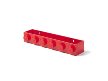 LEGO Étagère BOOK RACK, largeur: 478 mm, rouge
