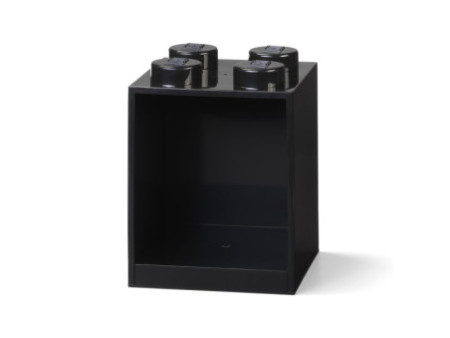 LEGO Étagère en forme de brique BRICK SHELF 4, noir