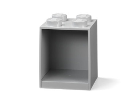 LEGO Étagère en forme de brique BRICK SHELF 4, gris