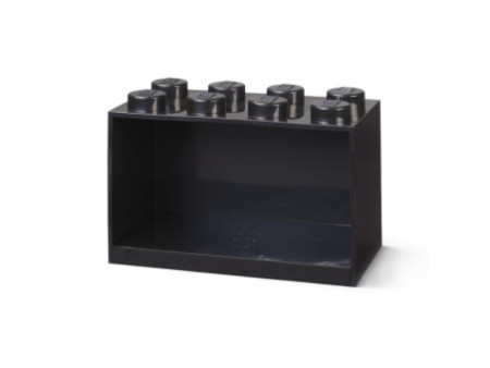 LEGO Étagère en forme de brique BRICK SHELF 8, noir