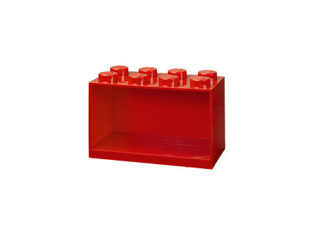 LEGO Étagère en forme de brique BRICK SHELF 8, blanc