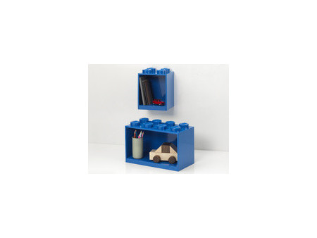 LEGO Étagère en forme de brique BRICK SHELF 8, blanc
