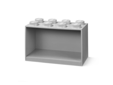 LEGO Étagère en forme de brique BRICK SHELF 8, gris