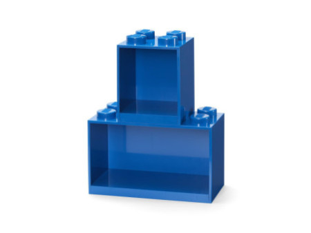 LEGO Set d'étagères en forme de brique BRICK SHELF, bleu
