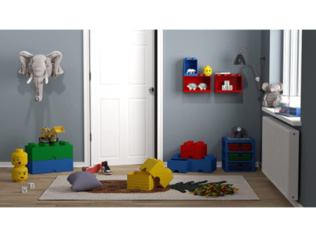 LEGO Set d'étagères en forme de brique BRICK SHELF, bleu