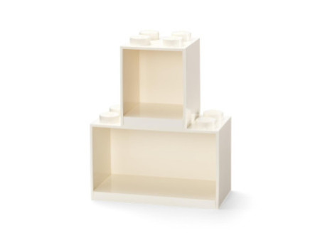 LEGO Set d'étagères en forme de brique BRICK SHELF, blanc