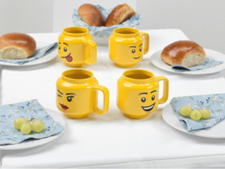 LEGO Mug HAPPY BOY, 530 ml, dans un carton, jaune