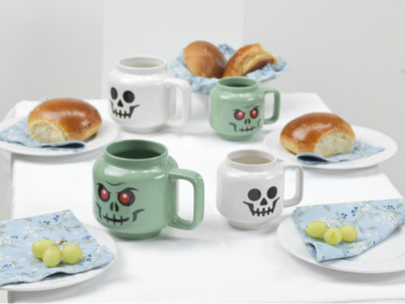 LEGO Mug SKELETON, 530 ml, dans un carton, blanc