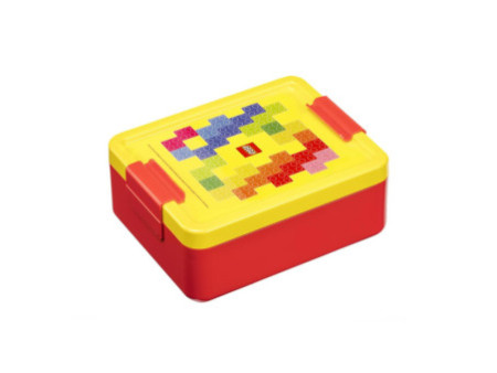 LEGO Boîte à goûter LUNCH BOX BRICK PATTERN, jaune