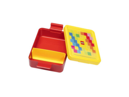 LEGO Boîte à goûter LUNCH BOX BRICK PATTERN, jaune