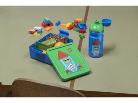LEGO Gourde + Boîte à goûter LUNCH SET FIREWORK GUY