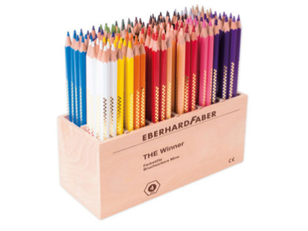 EBERHARD FABER Crayon de couleur THE WINNER, boîte de 144
