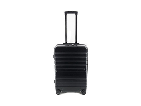 JSA Trolley de voyage, en ABS recyclé à 50%, taille M, noir