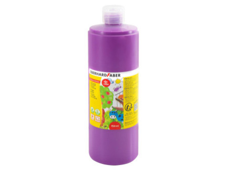 EBERHARD FABER Peinture au doigt EFA Color, violet magenta