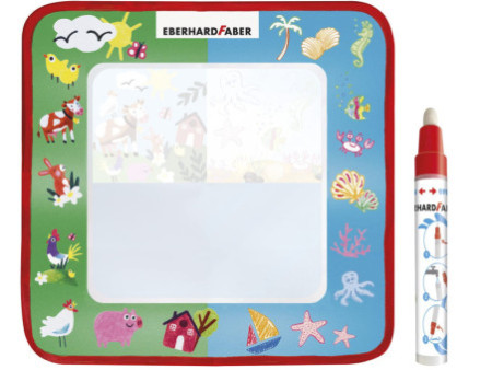 EBERHARD FABER Tapis de coloriage AQUA FUN, 320 x 320 mm