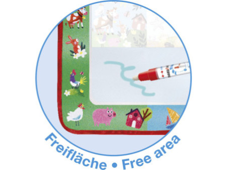 EBERHARD FABER Tapis de coloriage AQUA FUN, 320 x 320 mm