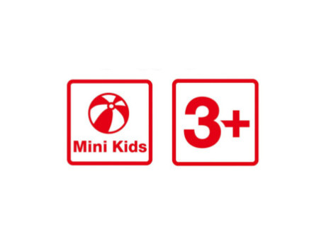 EBERHARD FABER Ciseaux Mini Kids, rond, rouge