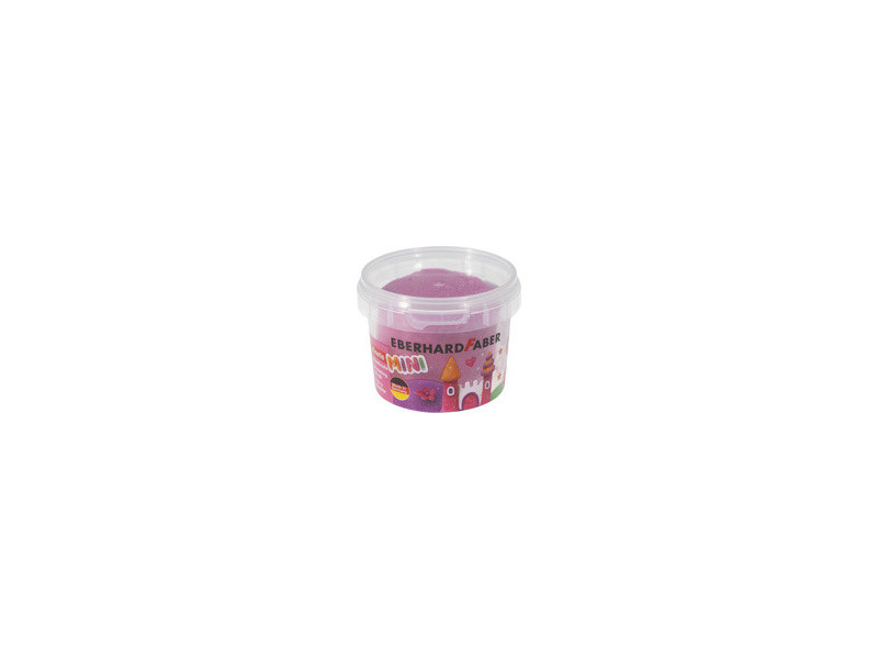 EBERHARD FABER Pâte à modeler, boîte de 100g, lilas pailleté
