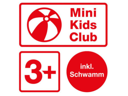 EBERHARD FABER Craie pour le bain Mini Kids, blister de 5