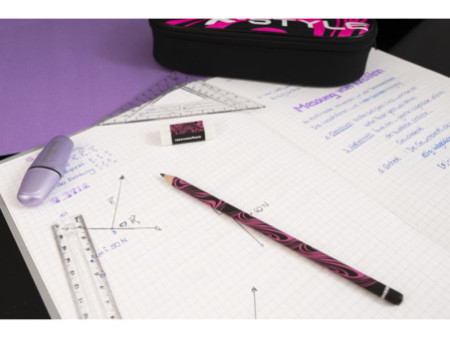 EBERHARD FABER Crayon de papier FLUO, HB, pot de 72