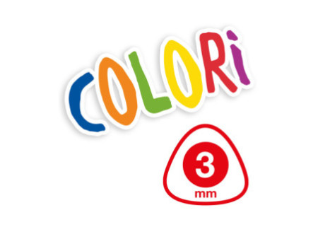 EBERHARD FABER Crayon de couleur COLORI DUO, étui de 24