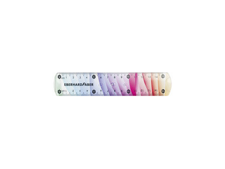 EBERHARD FABER Règle plate Rainbow, 300 mm