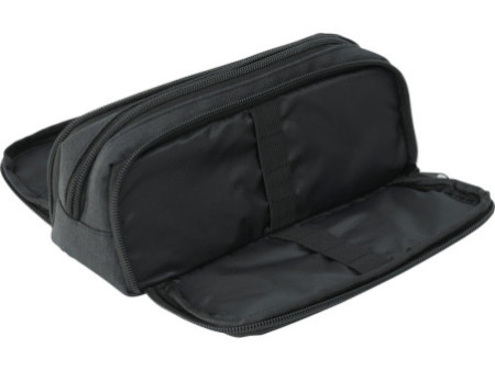 EBERHARD FABER Trousse, 3 compartiments, anthracite/noir