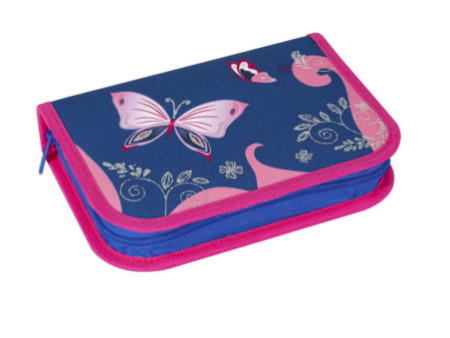 EBERHARD FABER Étui scolaire Papillon, 32 pièces