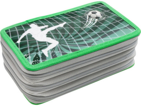 EBERHARD FABER Étui scolaire triple rabat Football
