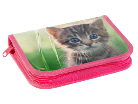 EBERHARD FABER Étui scolaire Chaton, 42 pièces