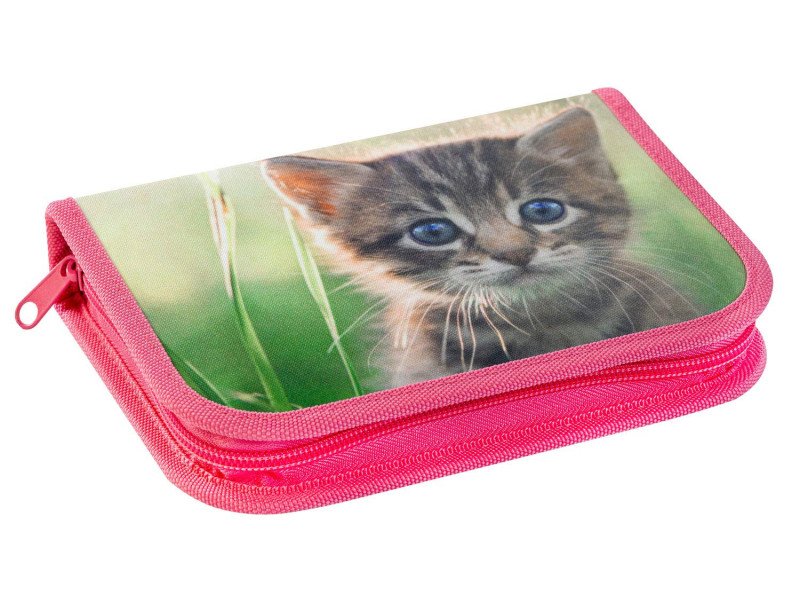 EBERHARD FABER Étui scolaire Chaton, 42 pièces